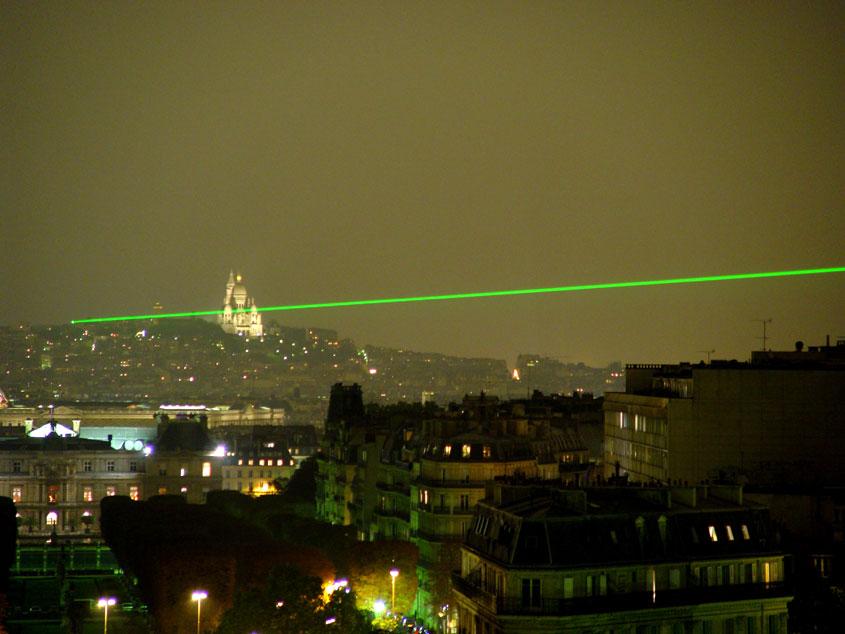 Tirs laser de l'Observatoire de Paris Tirs laser de l'Observatoire de Paris